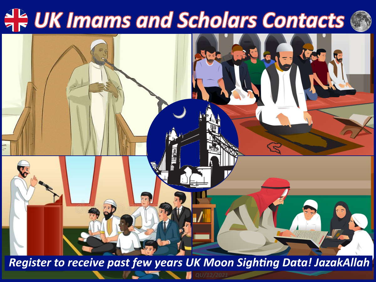 UK Imams Scholars poster